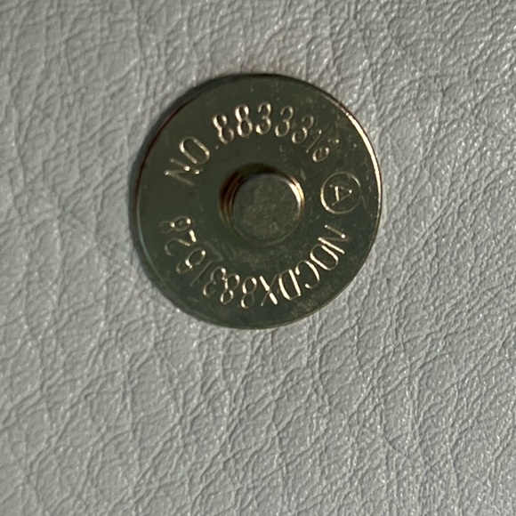 Bosalina Perforated Style Crossbody Bag Purse White - Picture 11 of 13